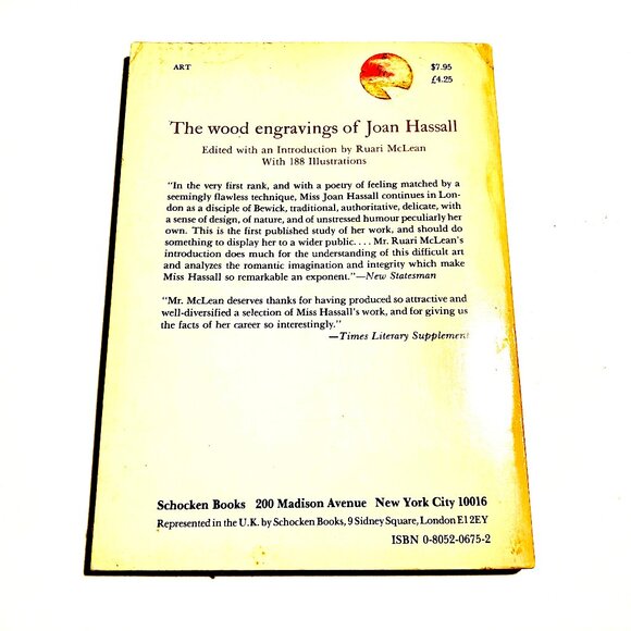 “Wood Engravings of Joan Hassall” w intro by Ruari McLean - Picture 2 of 11